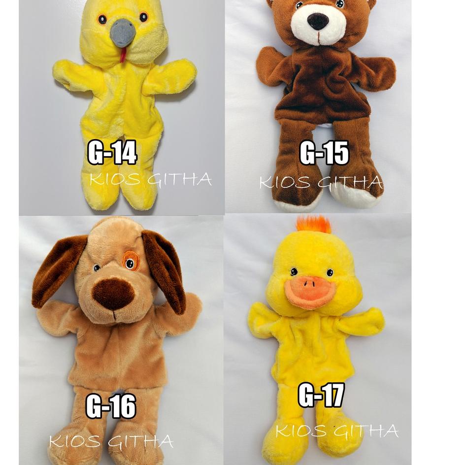 Boneka Tangan Binatang Hand Puppet Animal By Seulgi Yelvo [BGG.10De22ᶠ]