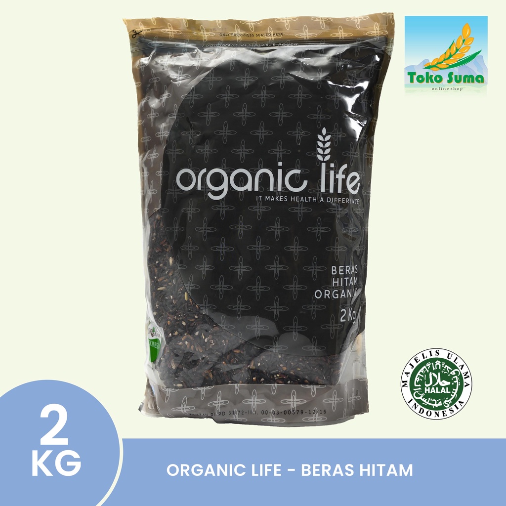 

Organic Life Beras Hitam 2KG