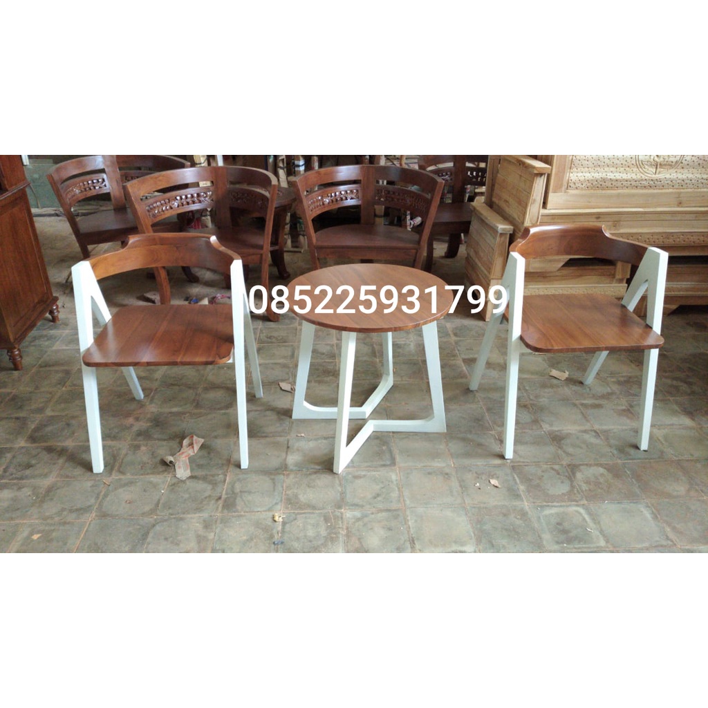 Kursi Teras jati minimalis jepara