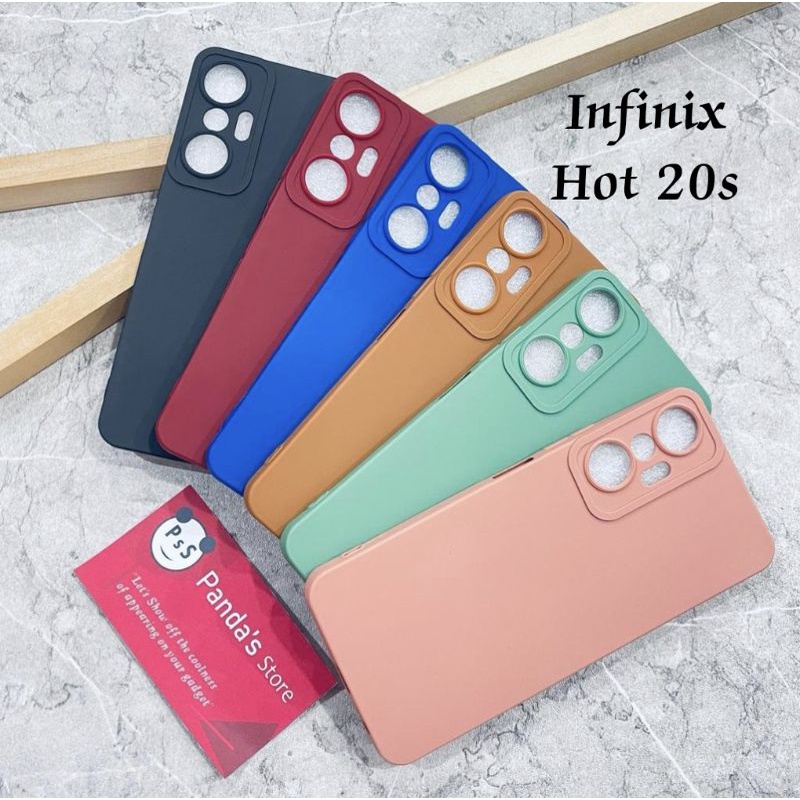 Softcase Pro Camera Infinix Hot 20s Candy Case Full Color 3D Silikon TPU