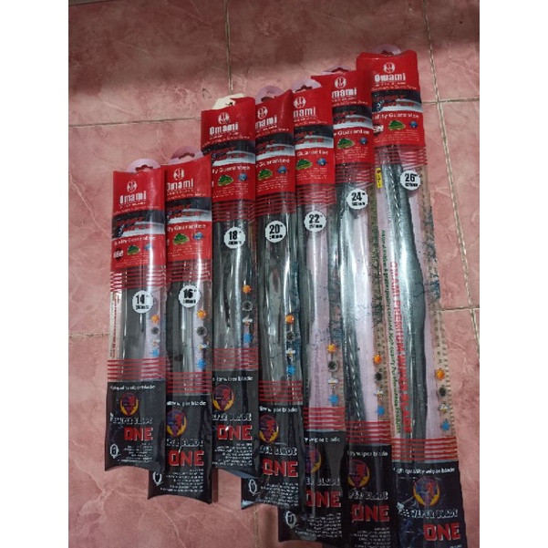 Wiper Mobil Hybrid Silicon Universal Omami