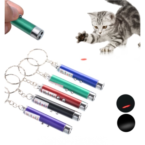 Mainan Kucing Lampu Laser Pointer Interaktif Cat Toy