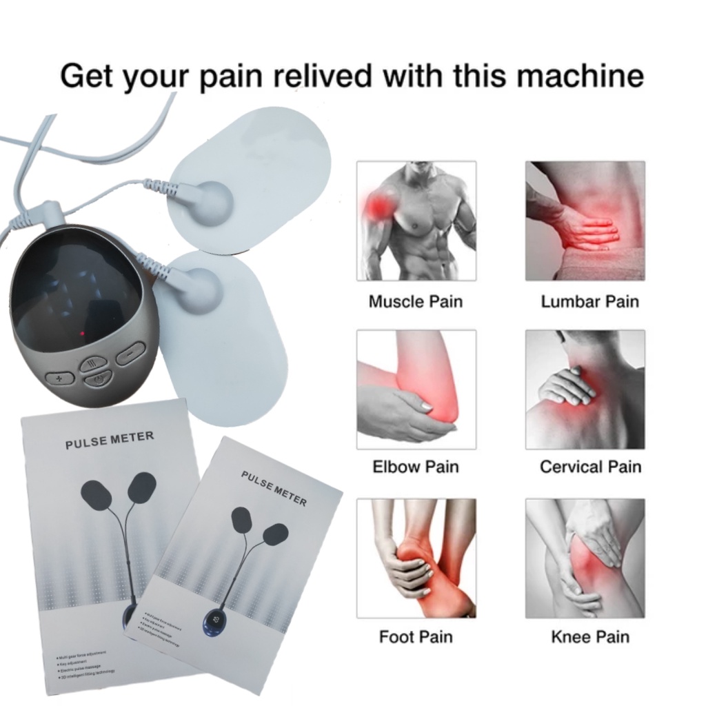 Pulse Meter Alat Pijat Badan / Mesin Therapy Pijat Akupuntur / Terapi Elektrik Alat Berfungsi Membantu Melatih Syaraf