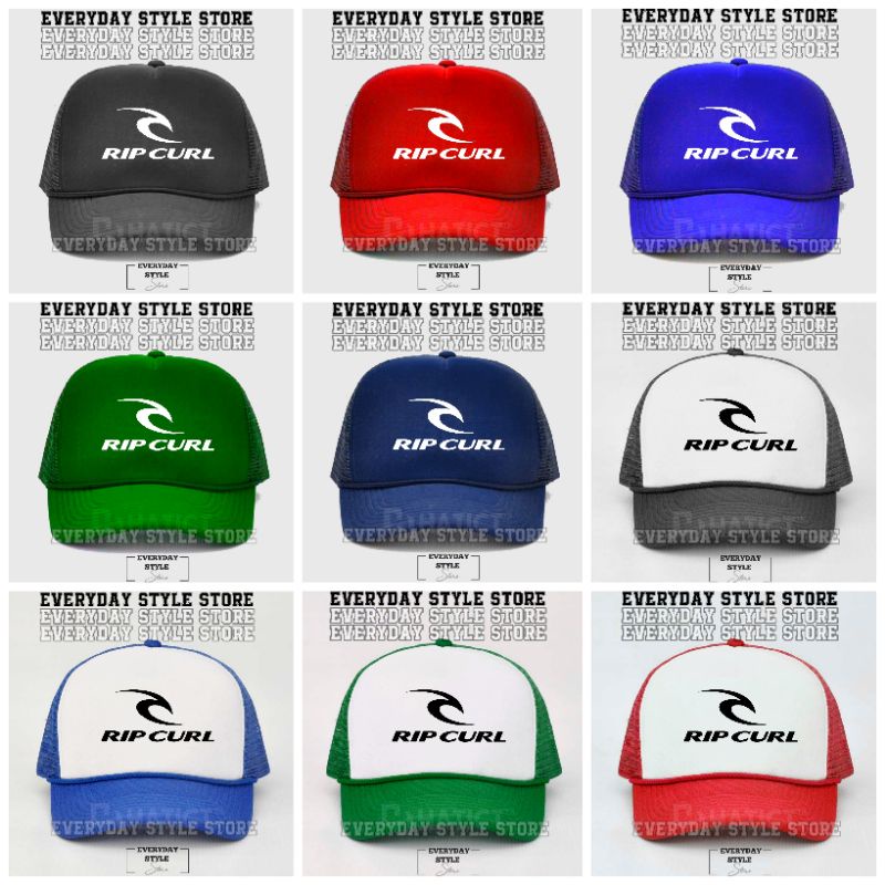 Topi Ripcurl Trucker Jaring - Topi Ripcurl Classic