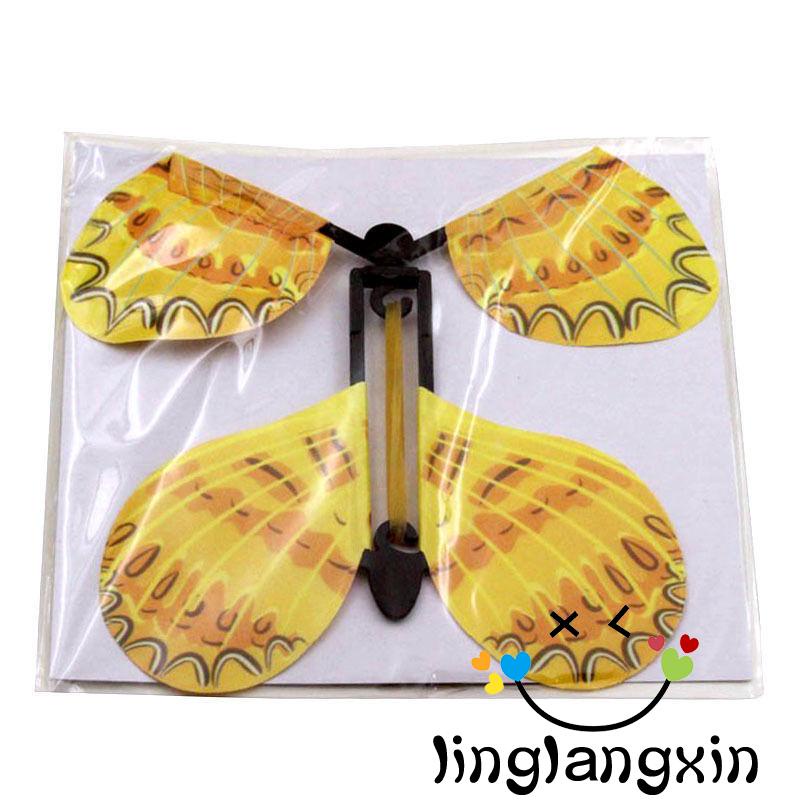 Llx-magic Fairy Flying Butterfly Mainan Dekorasi Kamar Magnet Untuk Hadiah Kejutan Atau Bermain Pesta