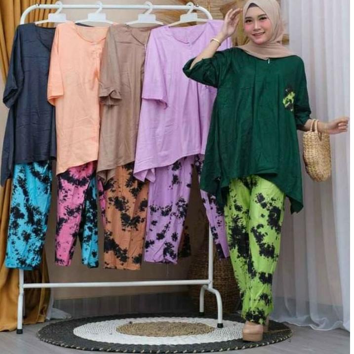 one set Waka - Waka super jumbo || setelan Cp Waka Jumbo || Grosir Waka solo [TLW.22De22ᴸ]