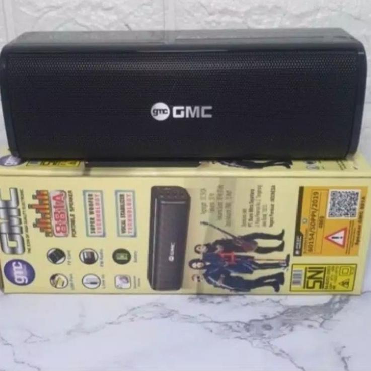 Stok Terbatas Speaker Bluetooth Portable GMC 881A 20W RMS Original FM Radio USB Super Bass /Musik Bo