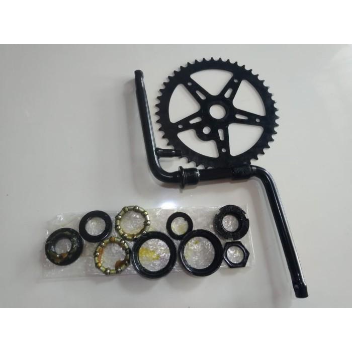 Crank Set Sepeda Bmx 20 Ready Stok