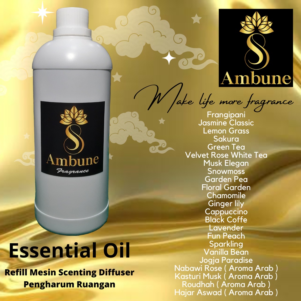 Cairan Aroma Untuk mesin Scenting Diffuser 1 liter Ambune