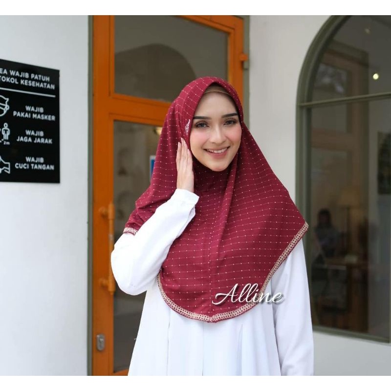 HIJAB INSTAN ALIST PED ORI ALLINE HIJAB