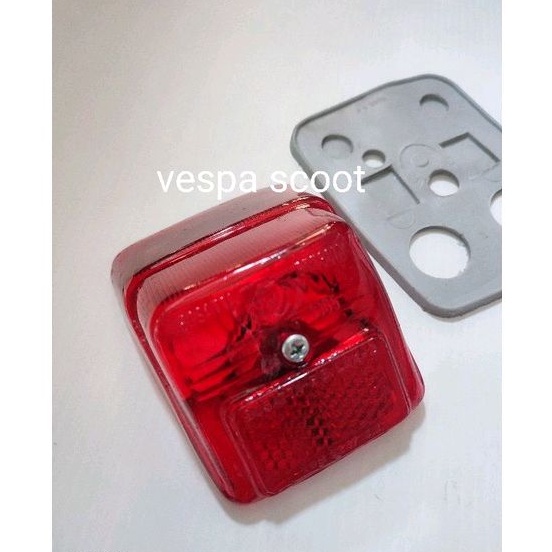 lampu stop vespa pts vbb vnb vgl stoplamp smalframe vespa tahun repro