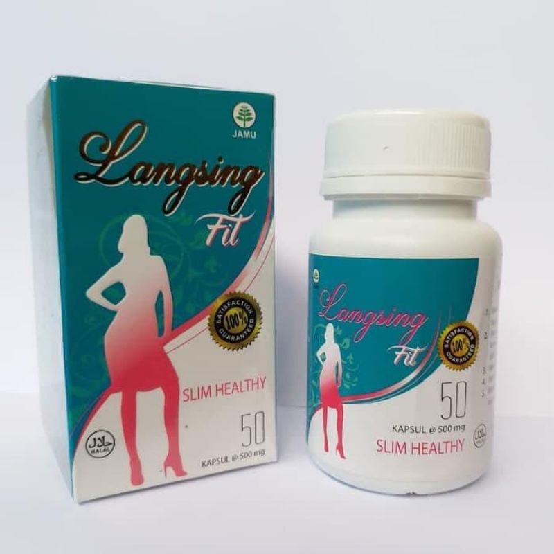 Slim Healthy Capsule 500 mg / Obat Pelangsing Herbal