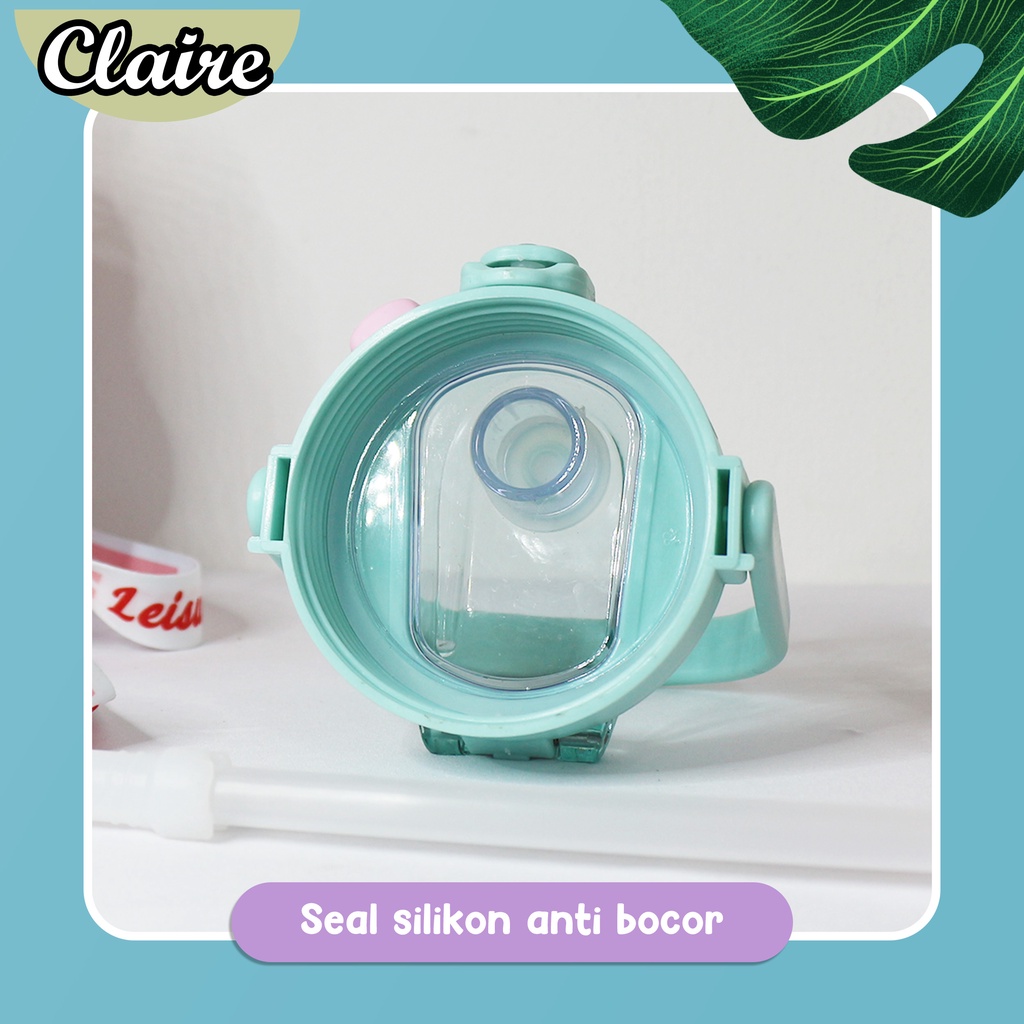 BOTOL MINUM BONEKA VIRAL MURAH WARNA 1.5 LITER dan 1.1 Liter 2D &amp; 3D STICKER