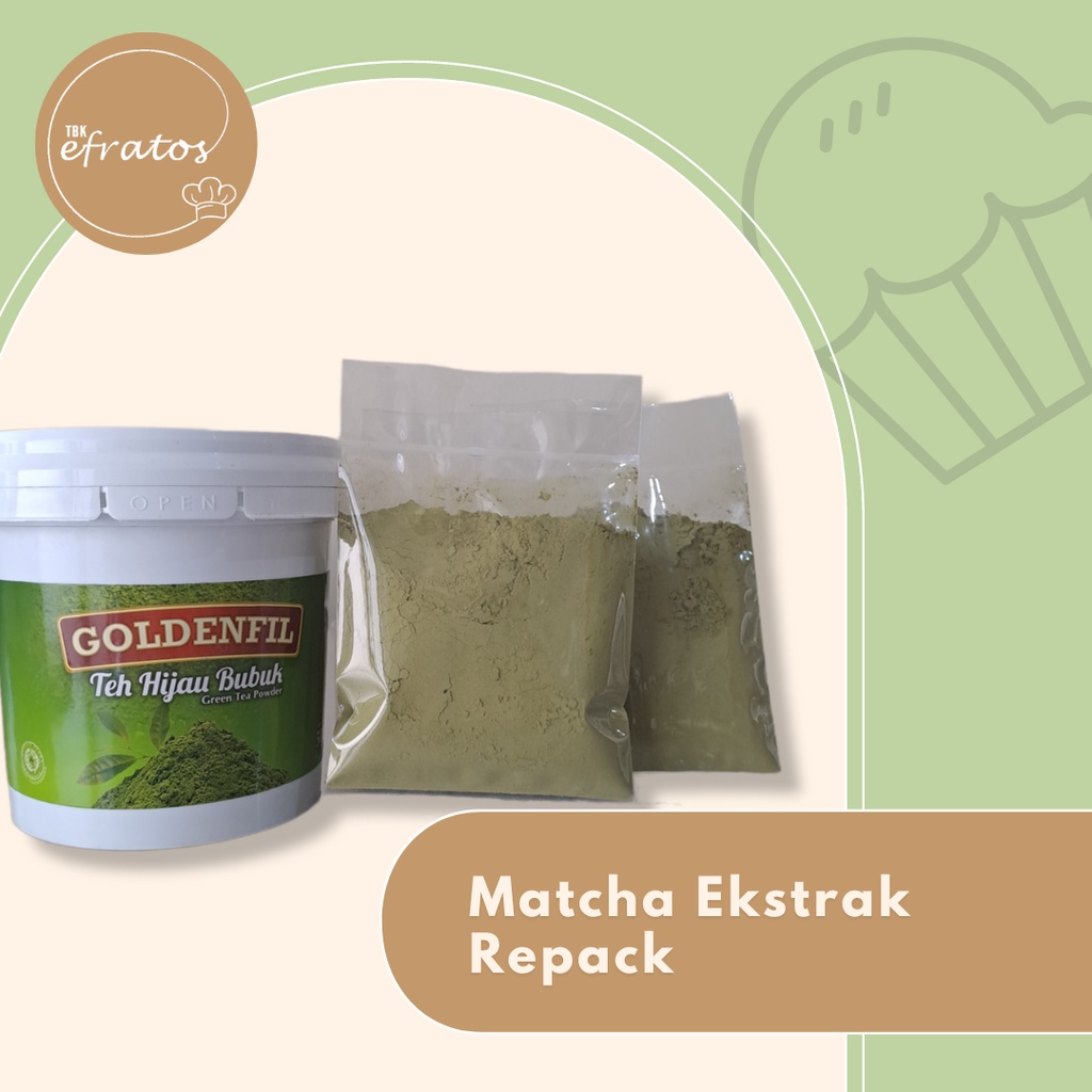 

Matcha Ekstrak Repack 50gr