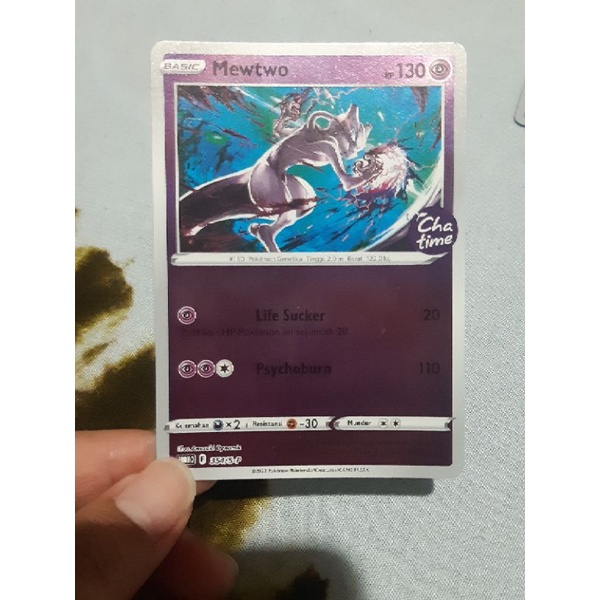 TCG Pokemon Chatime Mewtwo