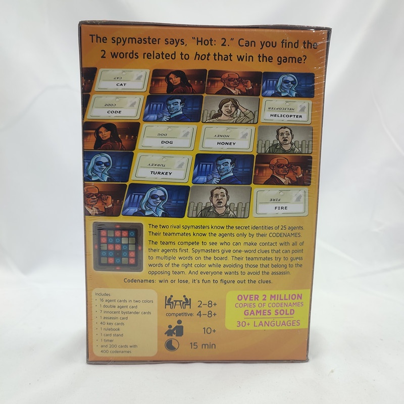 Board game Codenames Game Card Party Code Names