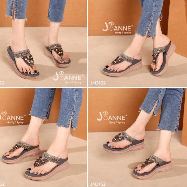 Harga Bersahabat RESTOCK [ORIGINAL] JOANNE Wedges Sandals Sepatu Wanita #JN3152
