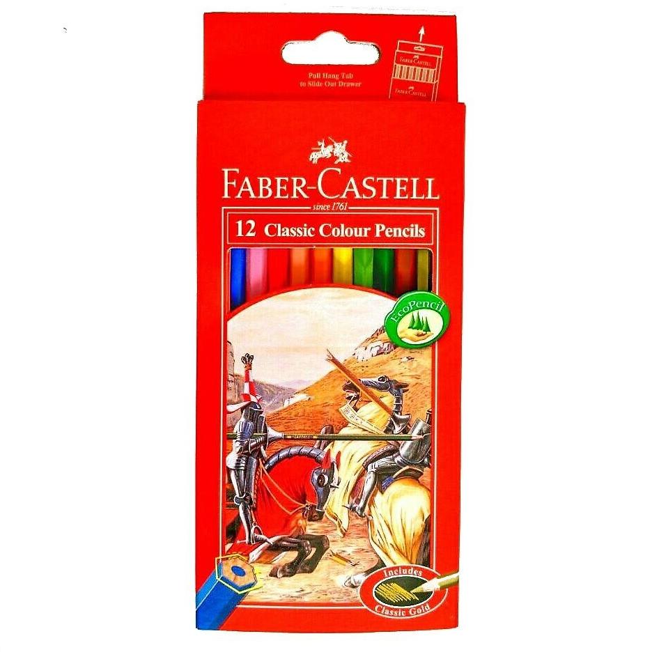 

Model Baru - Pensil Warna Faber Castell 12 Classic Colours (12 Warna) ,.