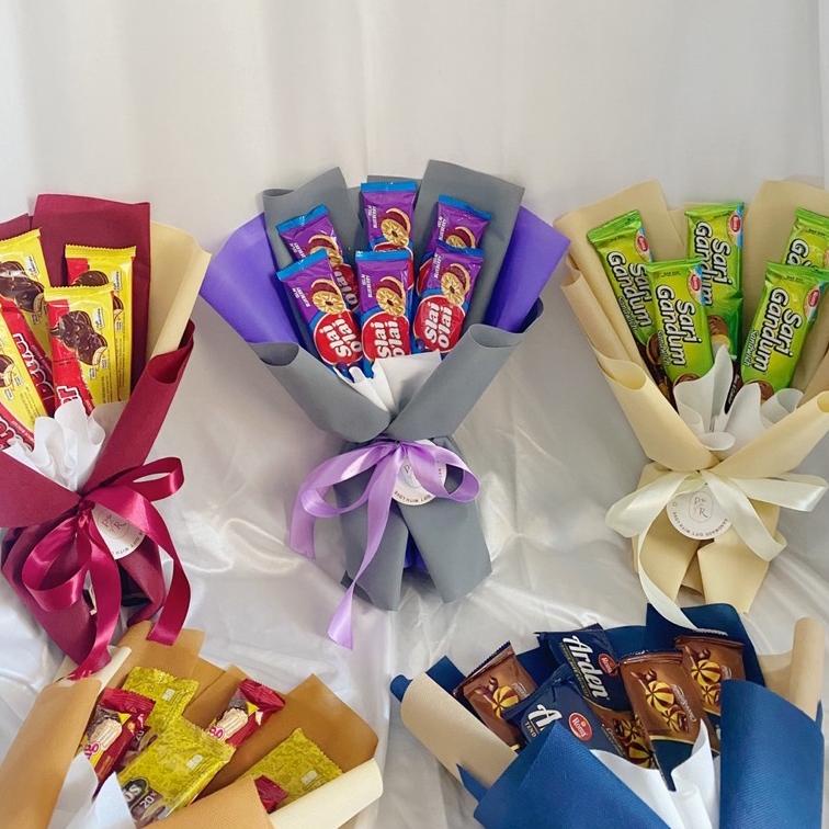

PRODUK KEREN READY - Buket snack medium wisuda ⁂ 864
