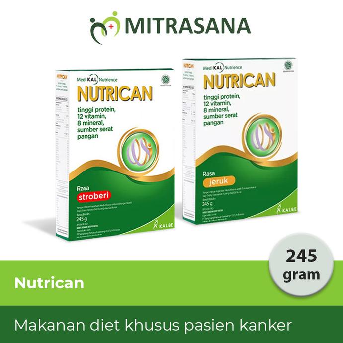 

nutrican rasa jeruk/strawberry 245 Gram TERLARIS TERPERCAYA ORIGINAL