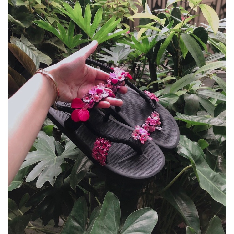 ARLETE.ID Emily (Beads Sandal - Sandal Mote/Manik Bunga Wanita)