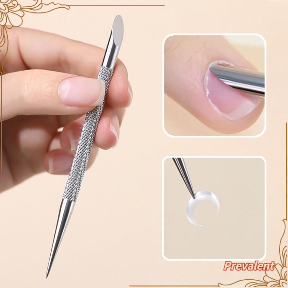 Preva 2PCs Pendorong Kutikula New Sticks Alat Manicure Tool Manicures Remover