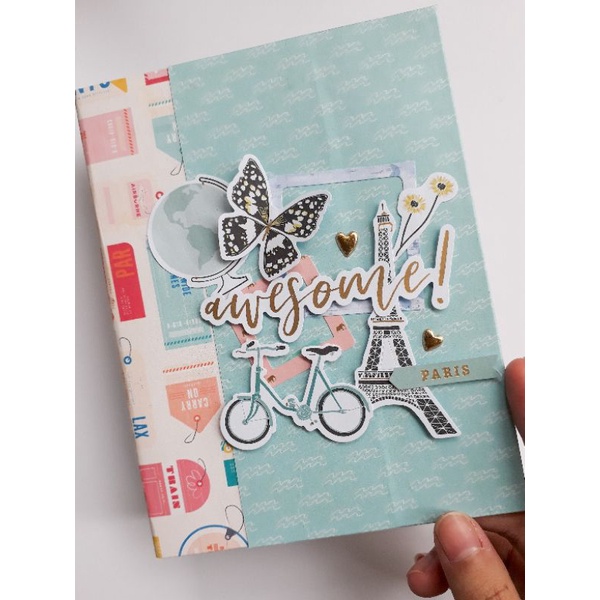 Jual Scrapbook A01 Handmade - (Custom Tema) | Shopee Indonesia