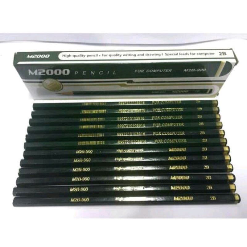 

PENSIL/ALAT TULIS 2B HIJAU M2000