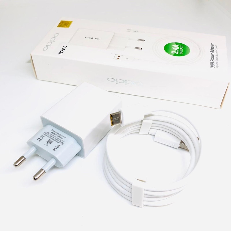 CHARGER OPPO TYPE C REAL 2.4A FOR ANDROID SMARTPHONE BY SML