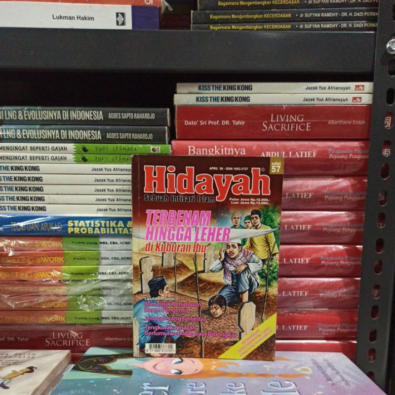 MAJALAH HIDAYAH TAHUN 5 - EDISI 57 APRIL 2006 BEKAS