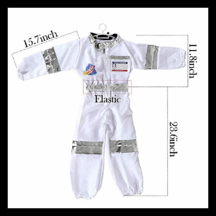 

KOSTUM ASTRONAUT PESTA TEMA HELM ASTRONOT COSPLAY KADO ANAK SPACE SUIT BARU