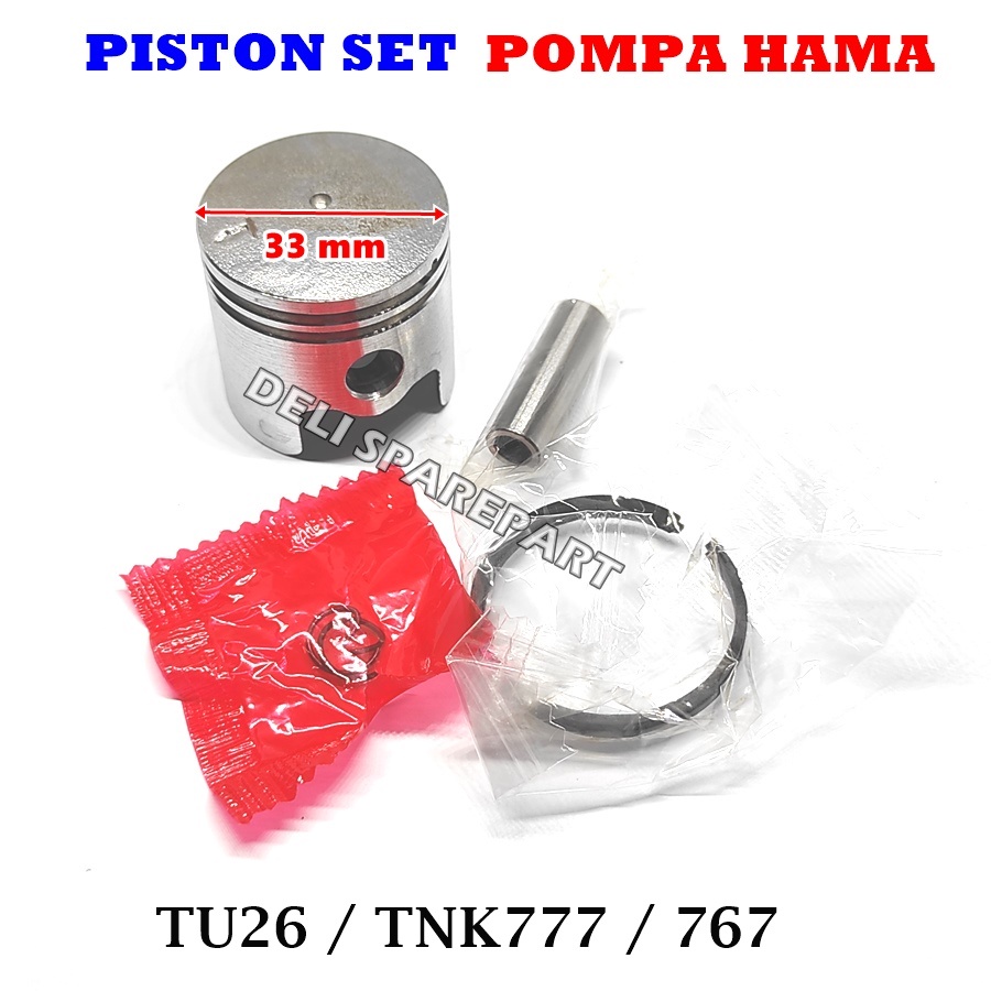 Tu26 piston komplit piston seher tu26 mesin semprot hama  Tu26 tnk777 767