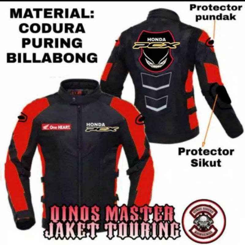 Jaket Honda PCX Jaket Harian PCX Jaket Pria Jaket Motor Touring