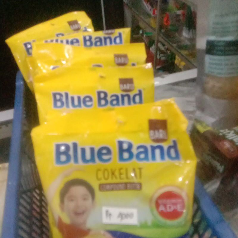 

blue band coklat