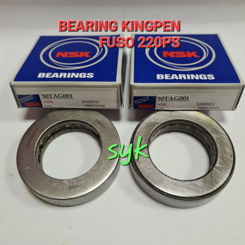 BEARING KINGPEN FUSO GANJO 6D22 220PS 50TAG001 NSK