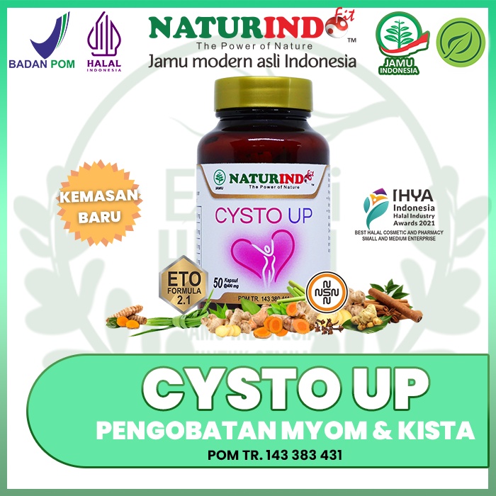 Jamu Obat MYOM & Kista - CYSTO UP Naturindo
