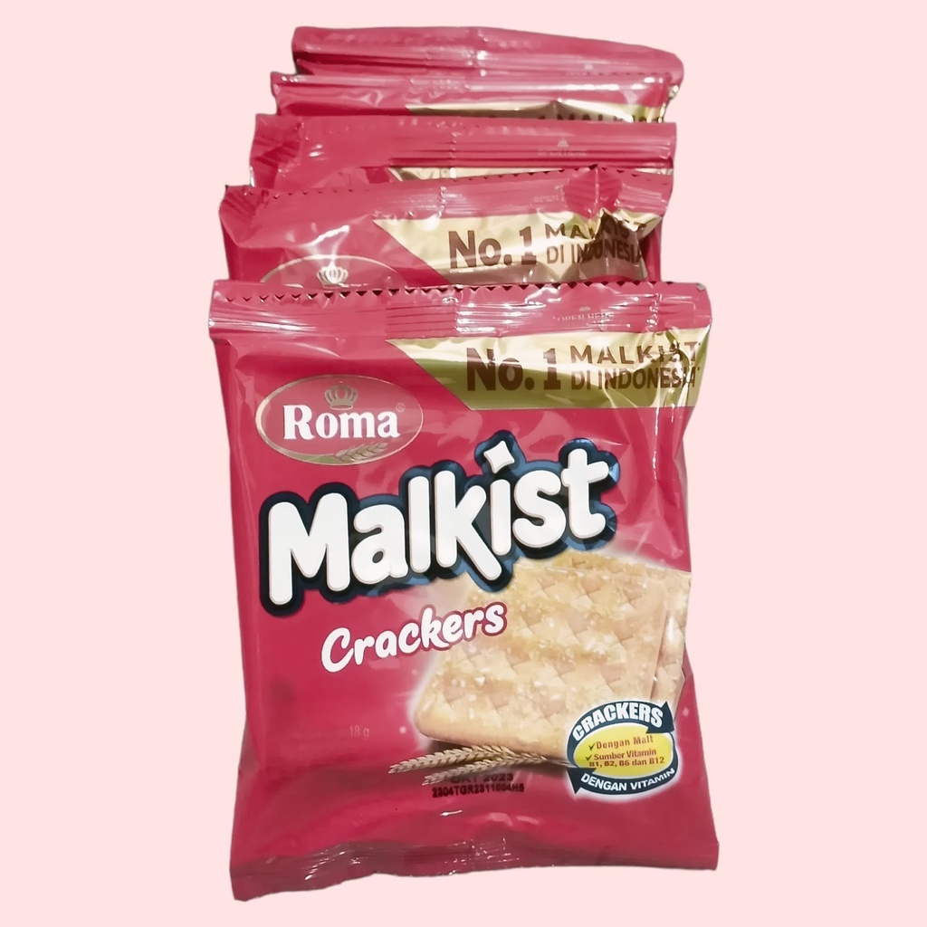 

Roma Malkist Cracker 17 gram (10 pcs/pack)