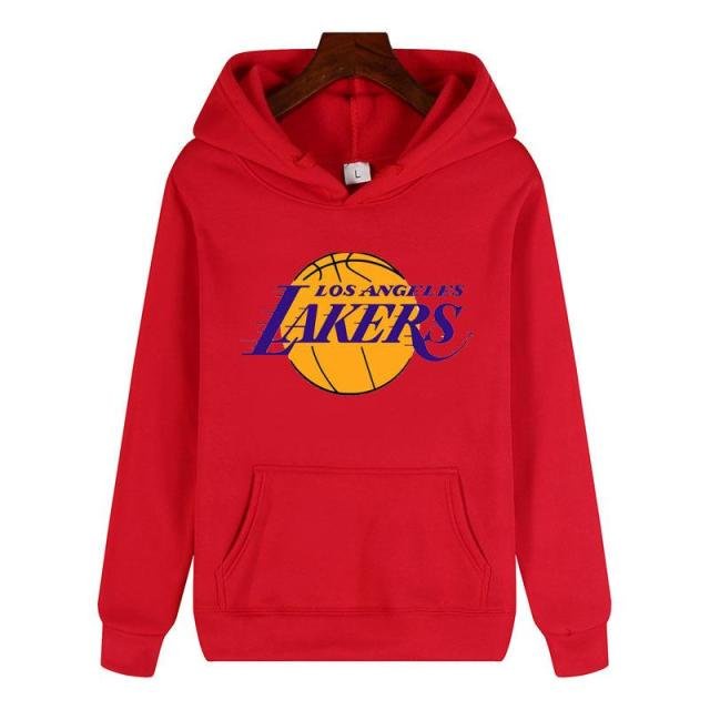 Lakers Jumper Hoodie II  Sweater Hoodie Trendy II Sweter Oblong Topi Sz M - XL ( Pria &amp; Wanita / Anak &amp; Dewasa )