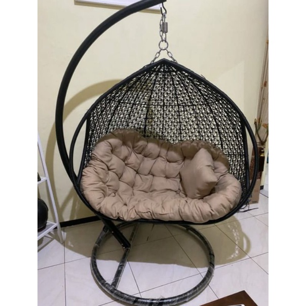 AYUNAN GANTUNG ROTAN JUMBO