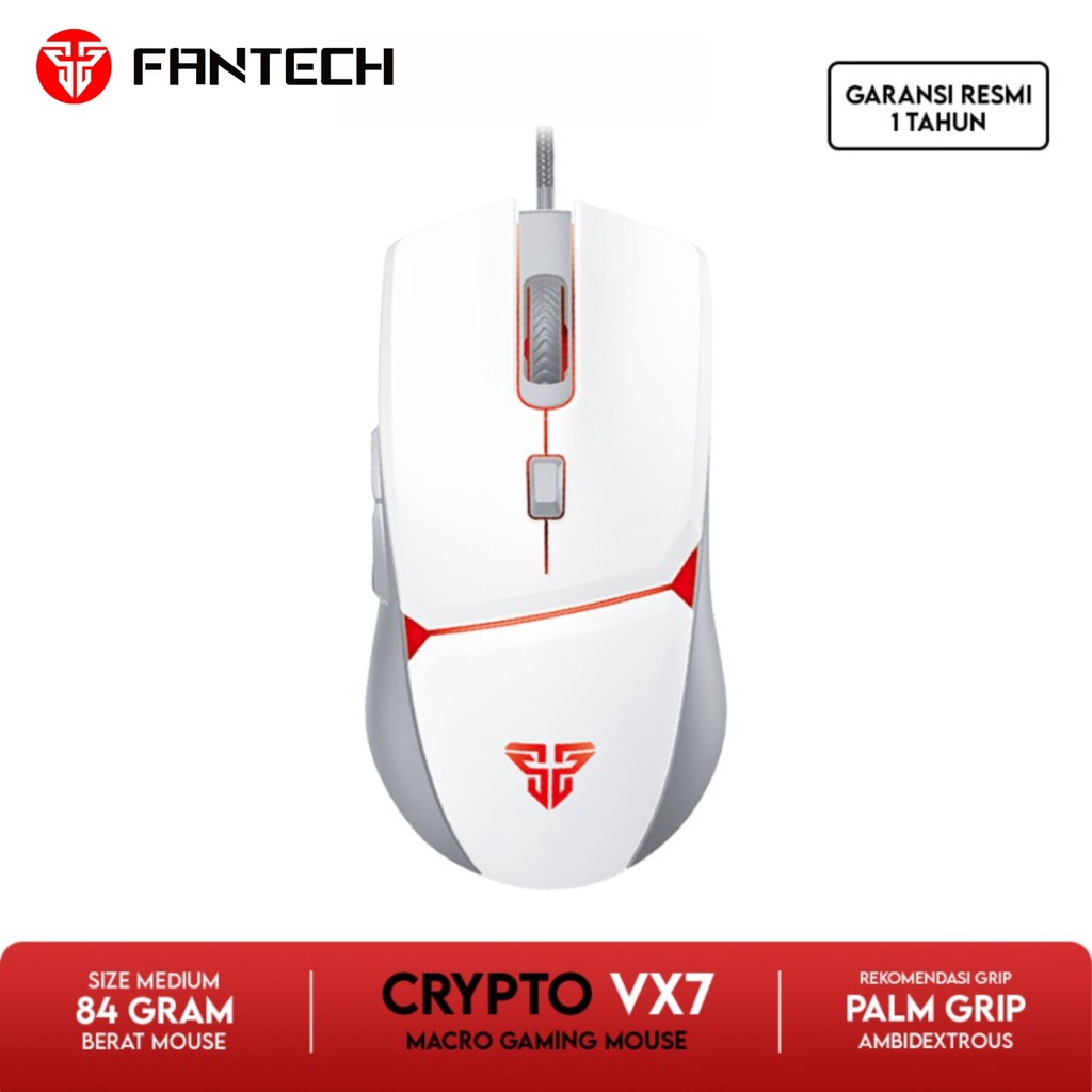 MOUSE GAMING FANTECH VX7 OPTICAL CRYPTO