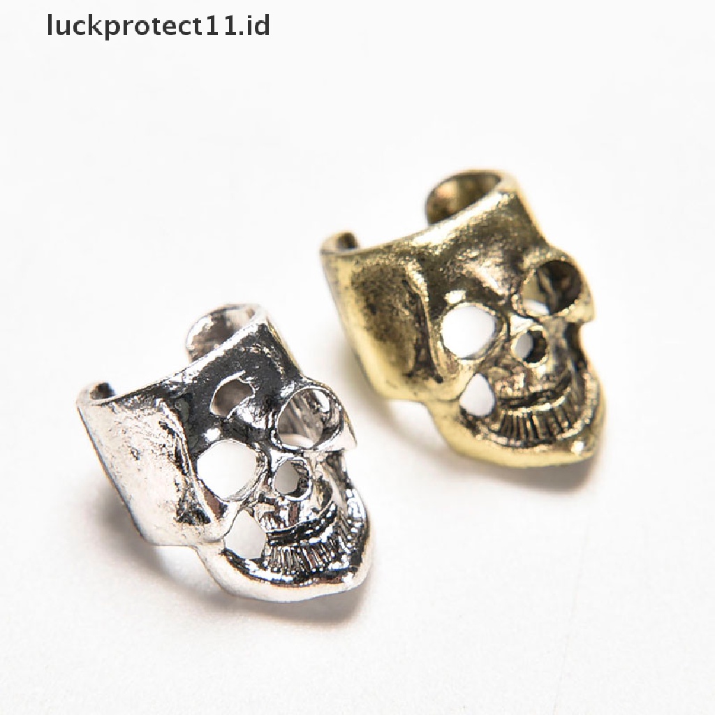 /Fashion Hot// Fashion//1 /2 /4 pcs Fashion Gothic Punk Vintage Skull Ear Cuff Bungkus Klip on Anting No.