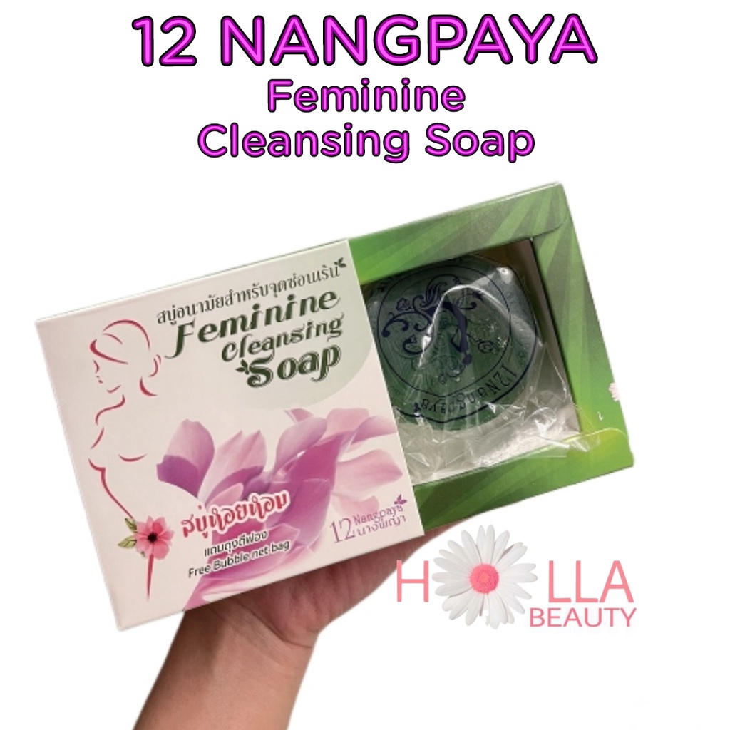 12 Nangpaya Feminine Cleansing Soap / Sabun pembersih kewanitaan / Sabun higienis untuk area intim wanita