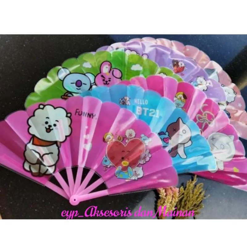 kipas tangan besar/kipas lucu