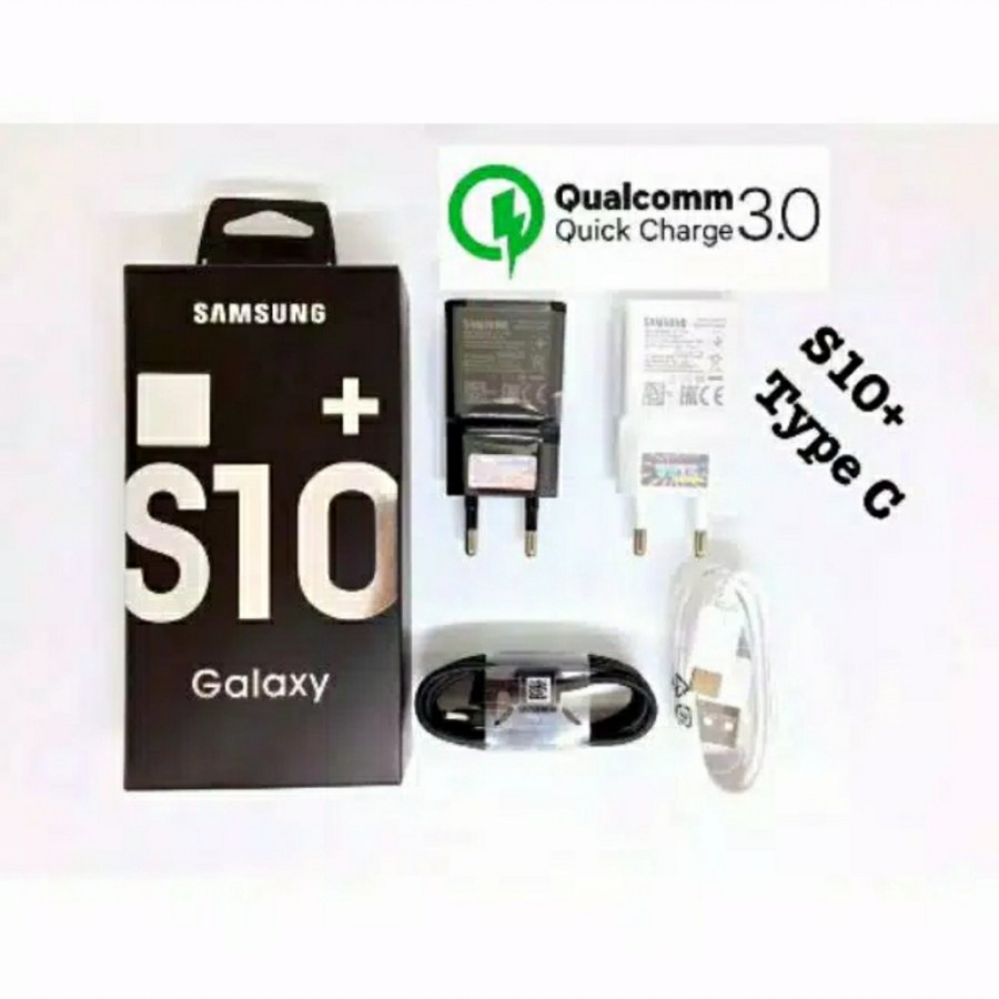 Travel Charger Samsung S10+ S10 Plus Fash Charging Originial