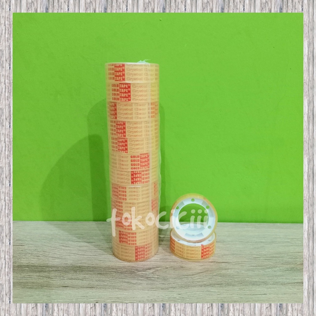 

Solasi isolasi kecil gold tape nachi 1.2 x 3 yard