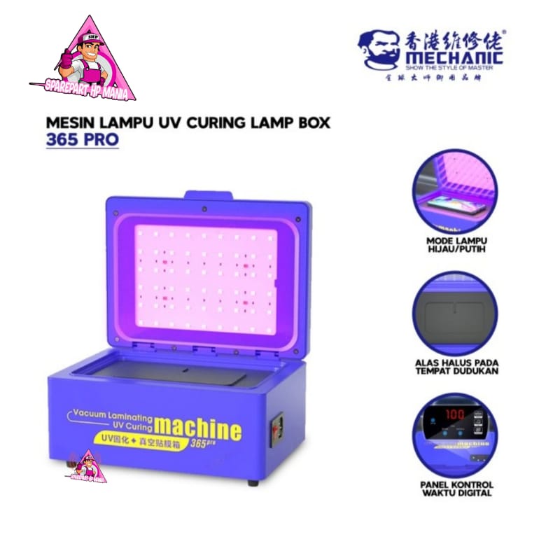 Jual Mesin Lampu Uv Curing Mechanic Pro Lam Box Original Shopee