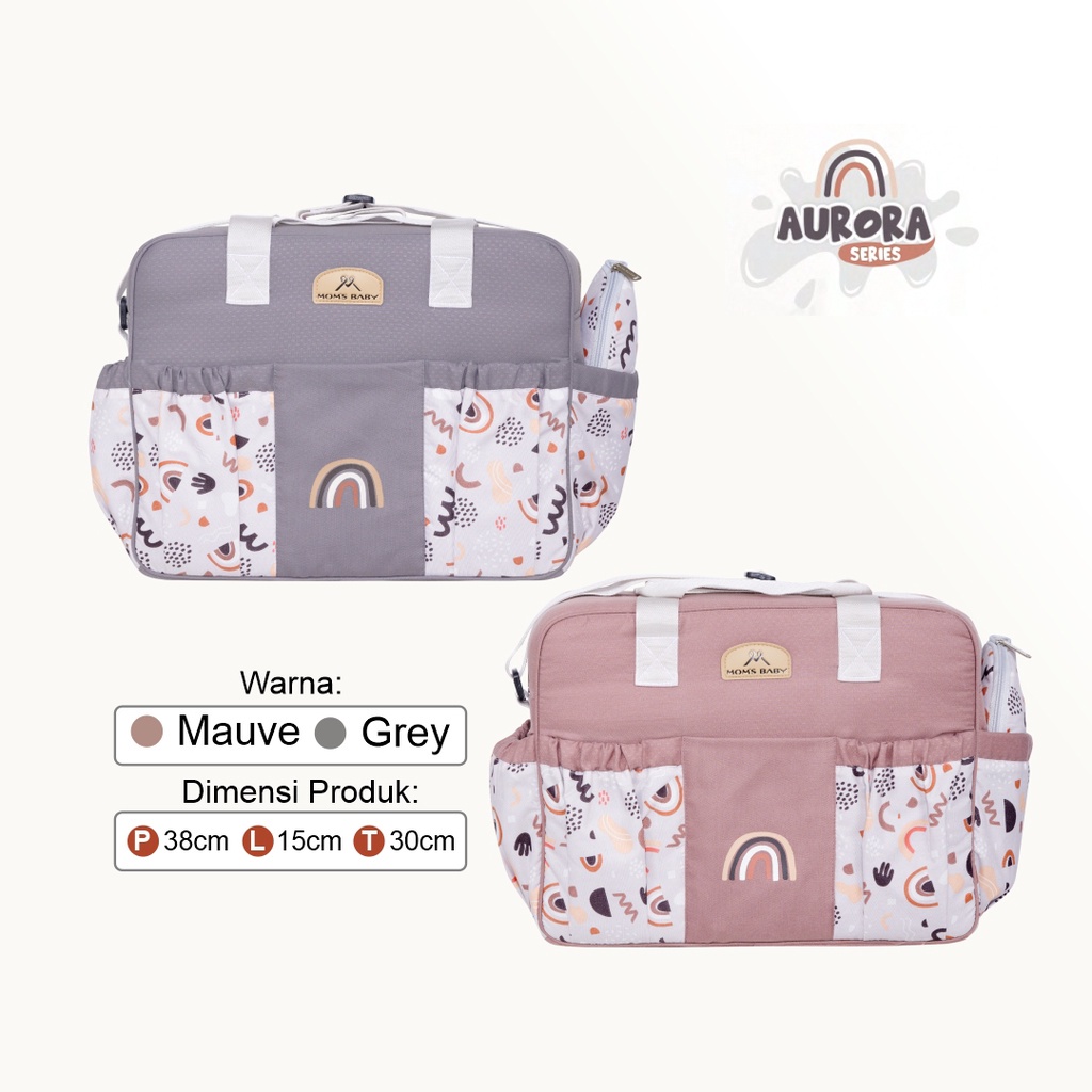 Tas Bayi Besar + TBS Aurora Series -Moms Baby - MBT3057