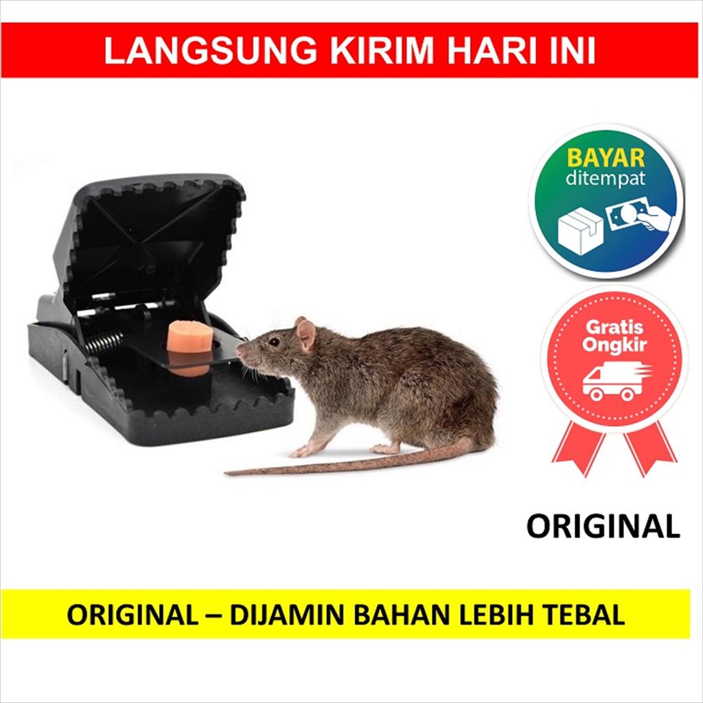 YA 1.035. Mouse Trap Cage Jebakan Tikus Alat penangkap Jepretan Jepit Pembasmi Serangga