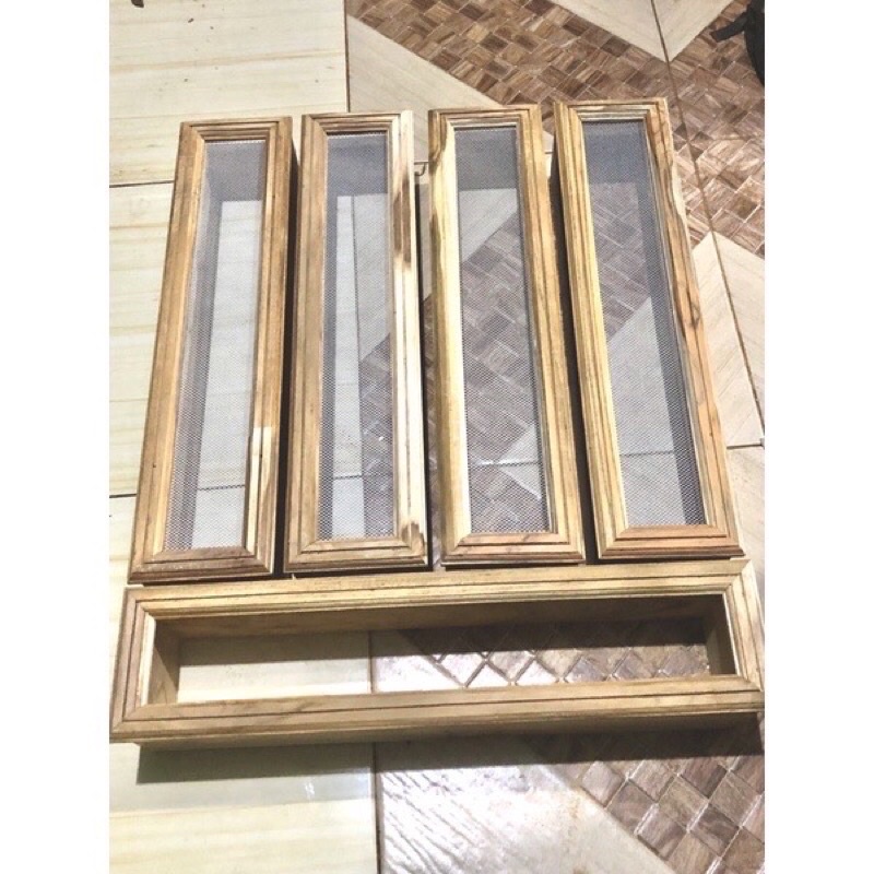 Loster Ventilasi Udara 15x60 15x90 cm Kayu Jati