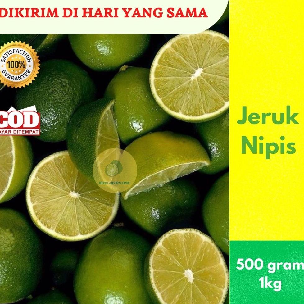 

⍗ [HARGA GROSIR] Jeruk Nipis Segar Murah 1kg/500gram ㅺ
